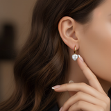 Σκουλαρίκια Crystal Heart Sparkle