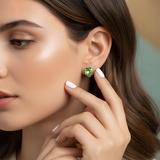 Σκουλαρίκια Emerald Heart