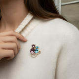 Καρφίτσα Duo Kitty