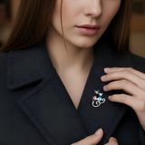 Καρφίτσα Duo Kitty