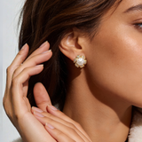 Σκουλαρίκια Fleur d'Or