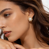 Σκουλαρίκια Fleur d'Or