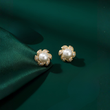 Σκουλαρίκια Fleur d'Or