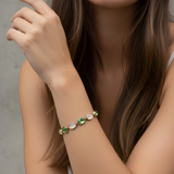 Bracelet Emerald Garden