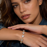 Bracelet Teardrop Elegance