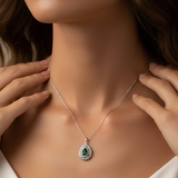 Κολιέ Imperial Emerald Drop