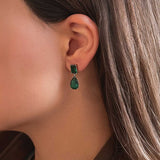Earrings Emerald Whisper